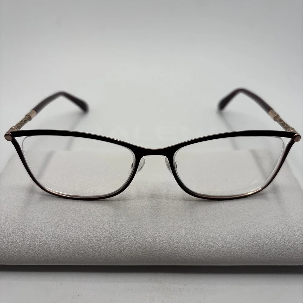 Jimmy Choo 134 J6Y Women's Red Butterfly Eyeglasses Frames 53-17 135 Italy #821
